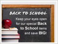 Обратите внимание на специальные товары для школы и сэкономьте МНОГО!